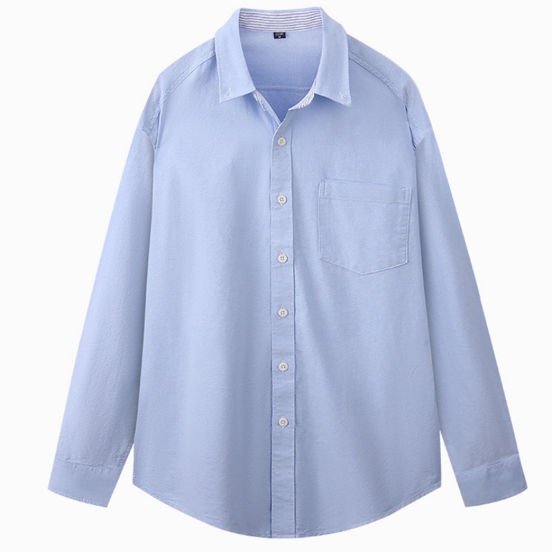 5XL Oxford 100 % Cotton Long S - Oxford Cotton Casual Shirt Business ulasan dan harga