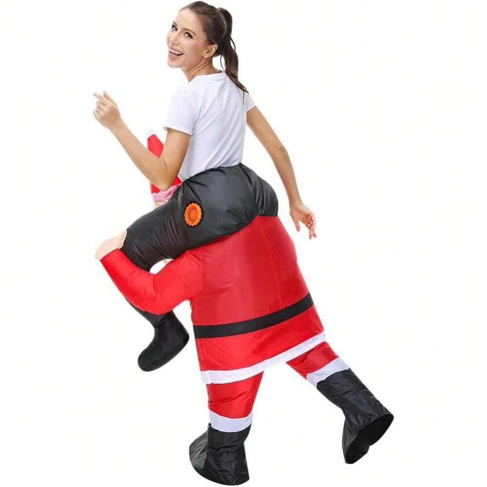 Ride On Santa Claus Inflatable - Suits ulasan dan harga