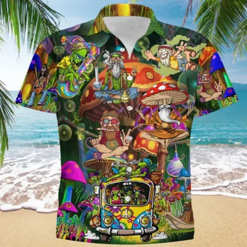 Mens Summer Hawaiian Floral Vi - Vintage Hawaiian Floral Shirt ulasan dan harga