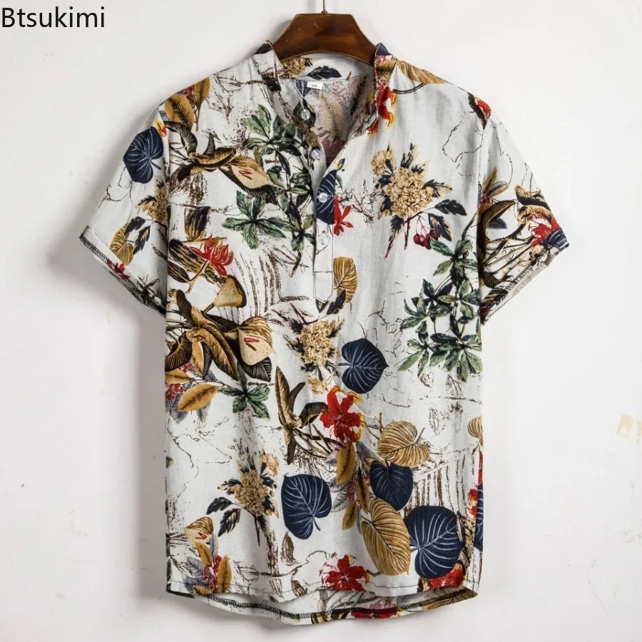 Hot Sale Men Hawaiian Floral P - Vintage Hawaiian Floral Shirt ulasan dan harga