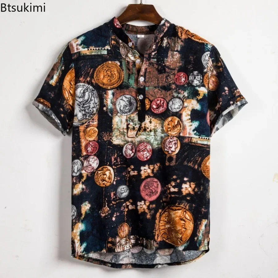 Hot Sale Men Hawaiian Floral P - Vintage Hawaiian Floral Shirt ulasan dan harga